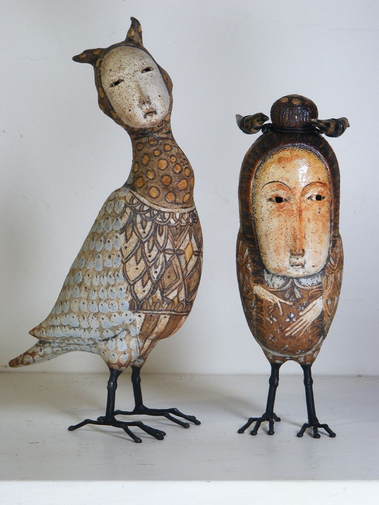 Gumaelius ceramic sculpture